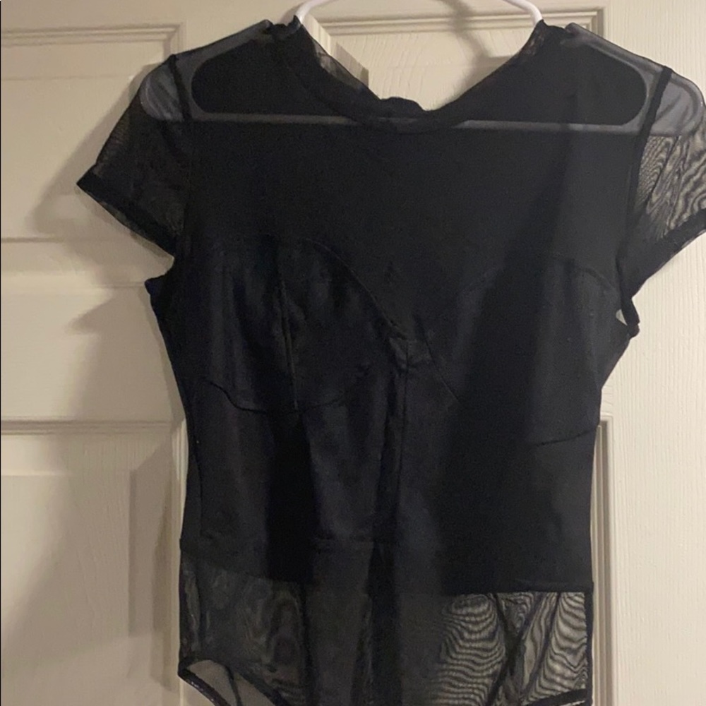 Black bodysuit